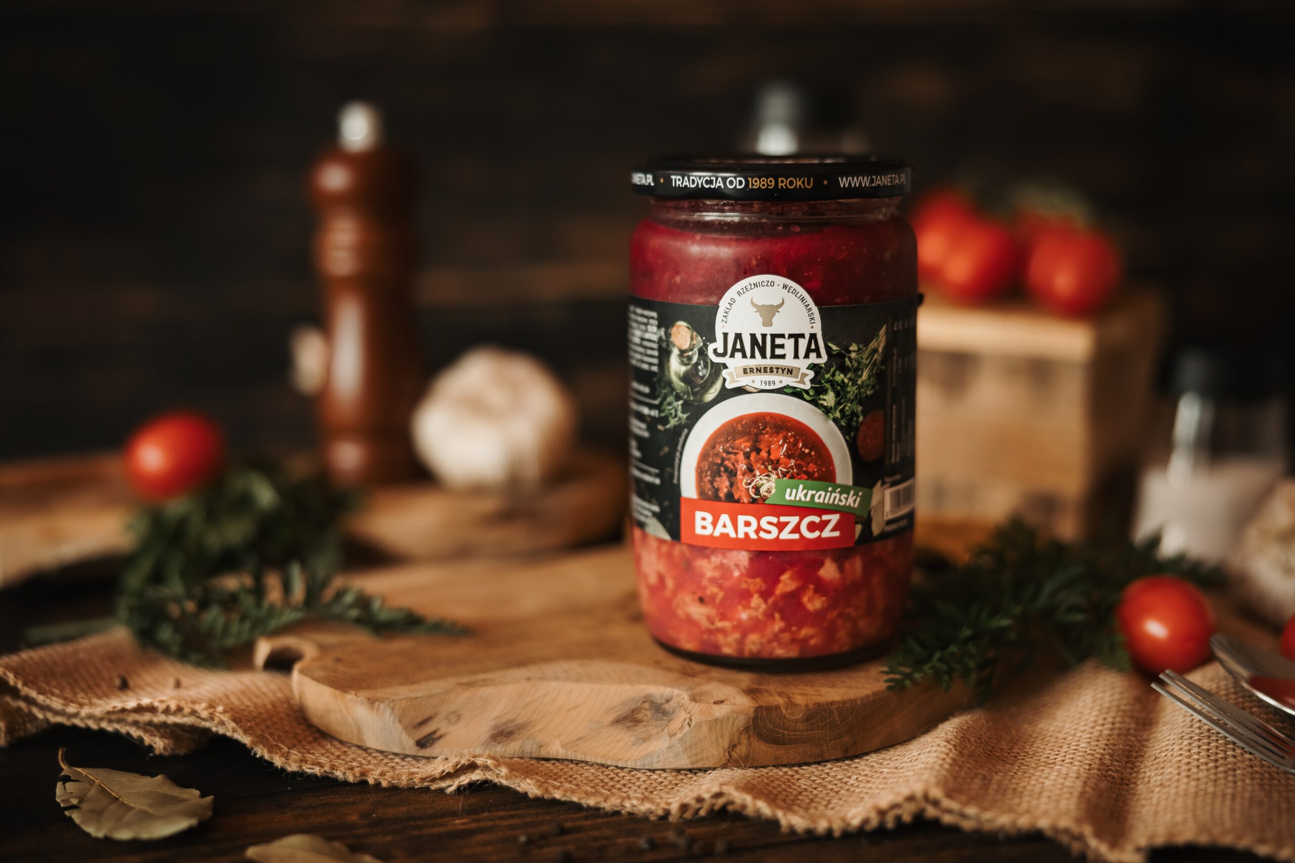 Barszcz ukraiński w słoiku gotowe danie | garmażerka Janeta