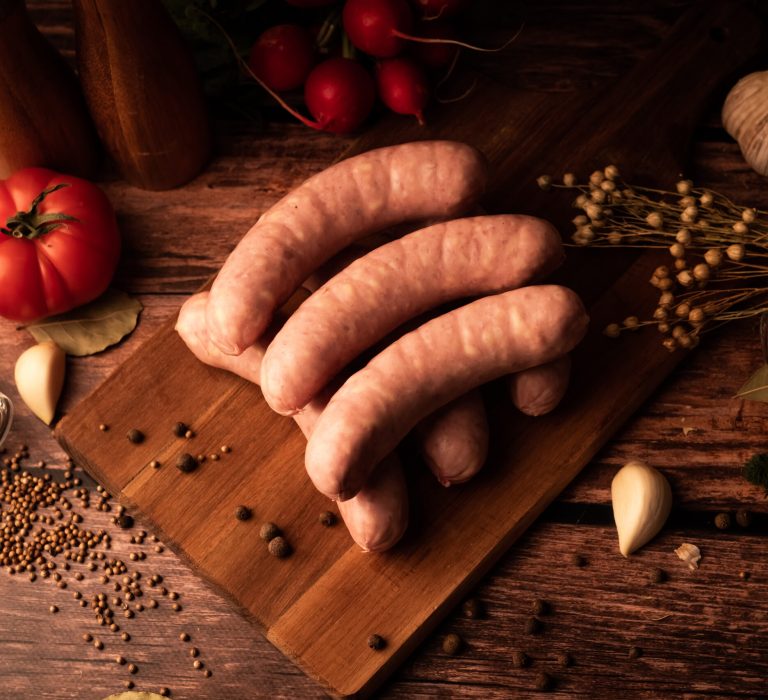 Kielbasa biała z serem