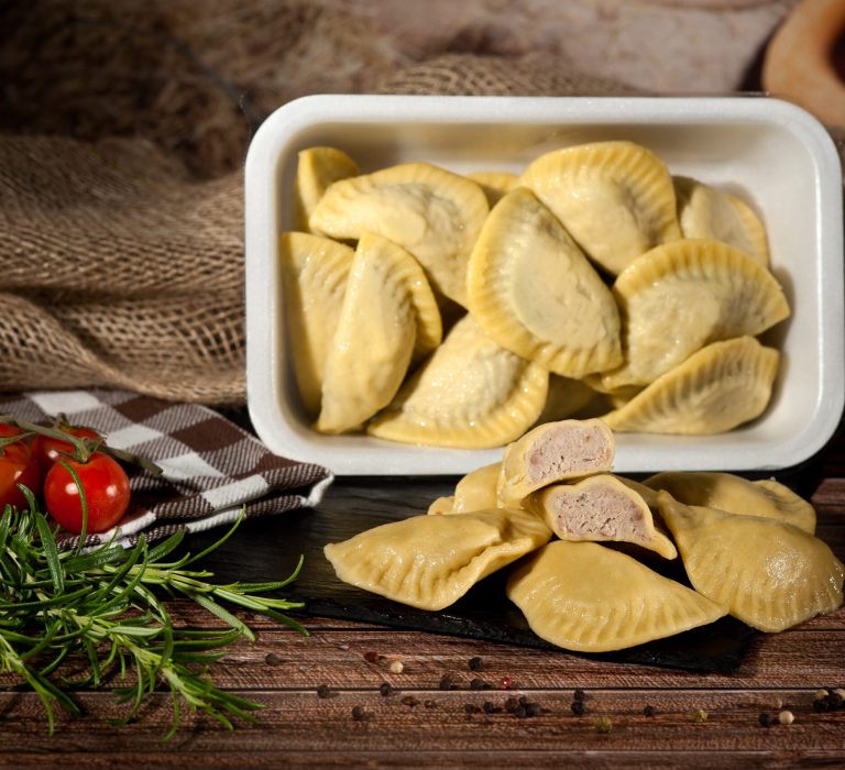 Pierogi z mięsem