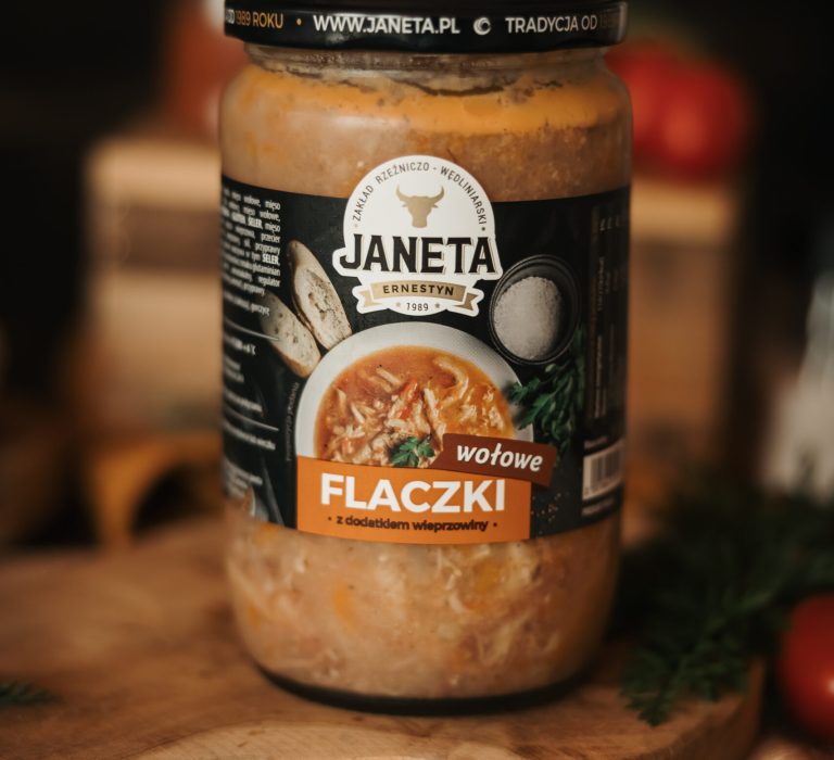 flaczki wołowe | dania gotowe | dania garmażeryjne | Janeta
